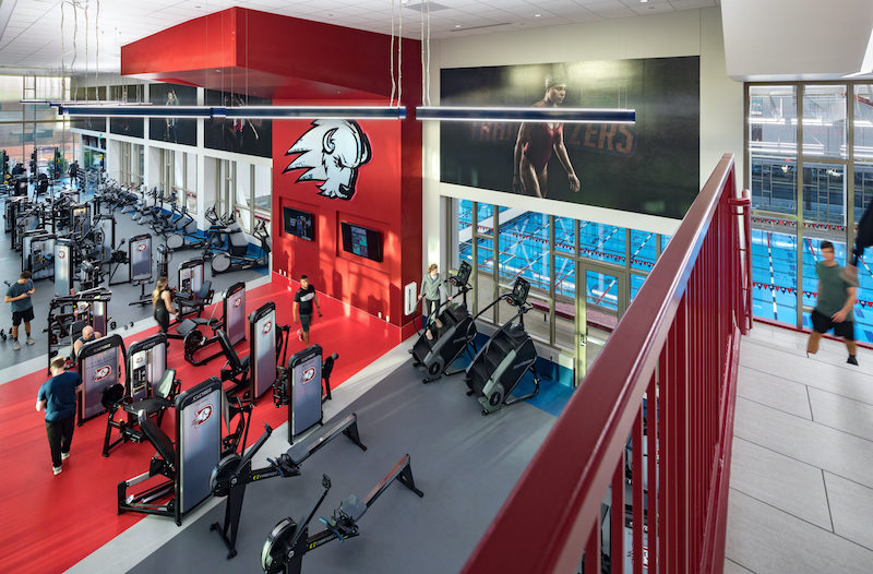 Human Performance Center Fitness room