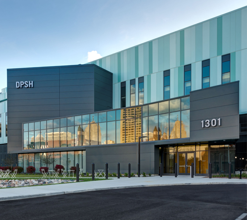 Detroit transforms abandoned casino into modern public safety headquarters