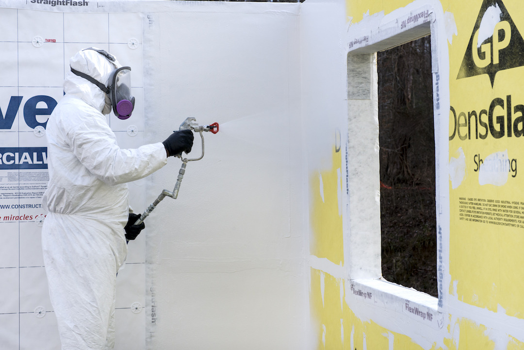 Tyvek fluid applied weather barrier+