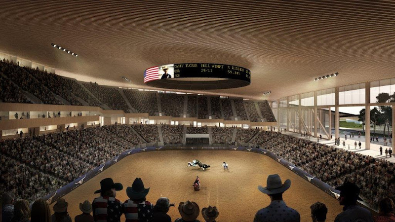 15,000-seat arena