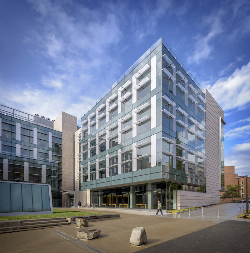 Exterior of new UW nanoengineering building