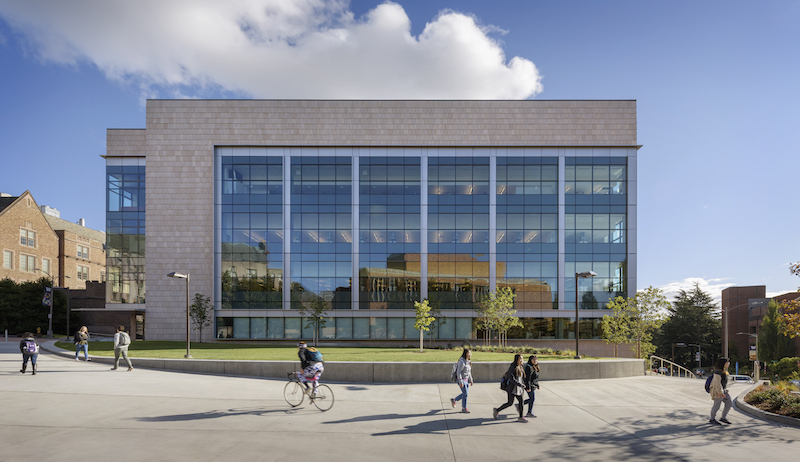 Exterior of UW nanoengineering building