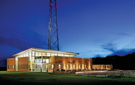 The 15,000-sf 911 facility in Morris, Ill., designed and built by Wight & Co. fo