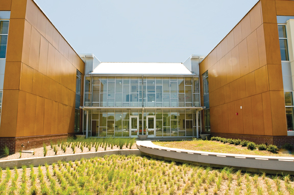 College Park Elementary School, Virginia Beach, Va., has an integrated wetland g