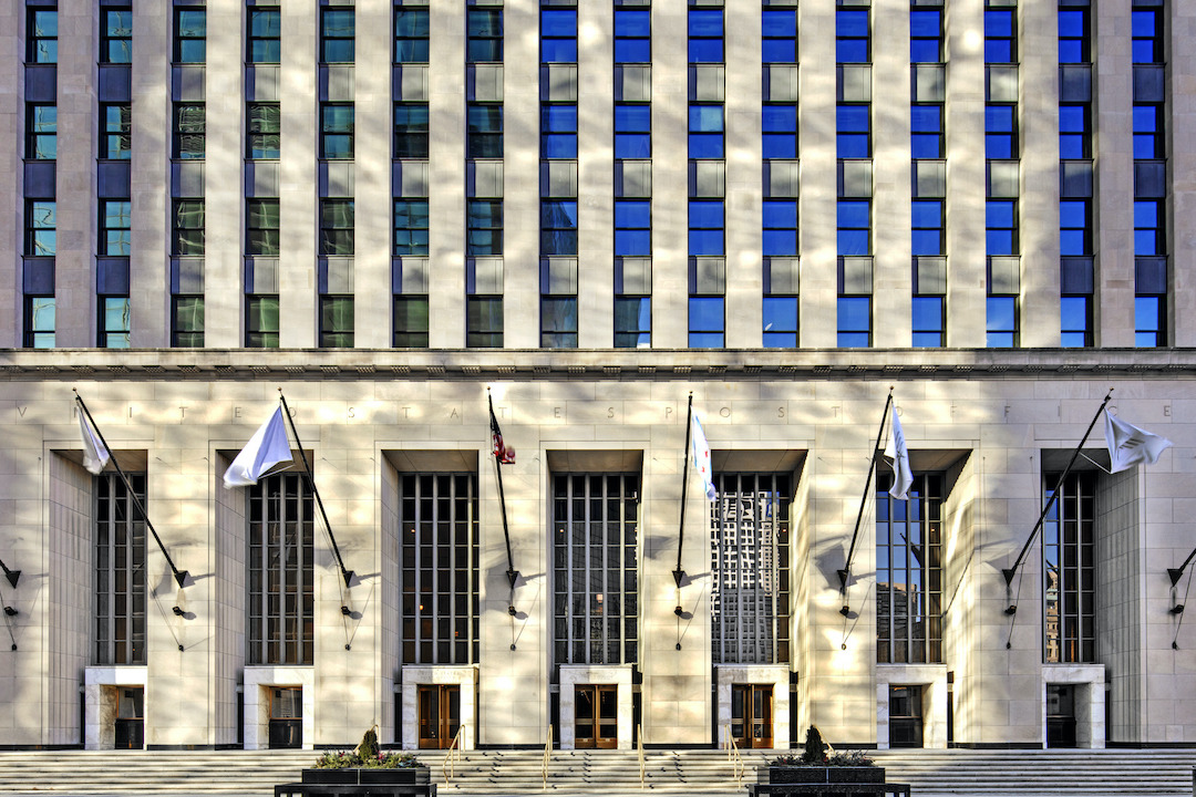 Facade, Old Post Office Chicago