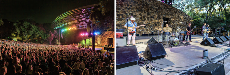 The redesigned Frost Amphitheater