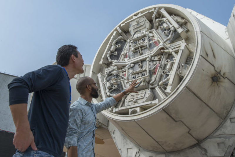 Millennium Falcon currently under development