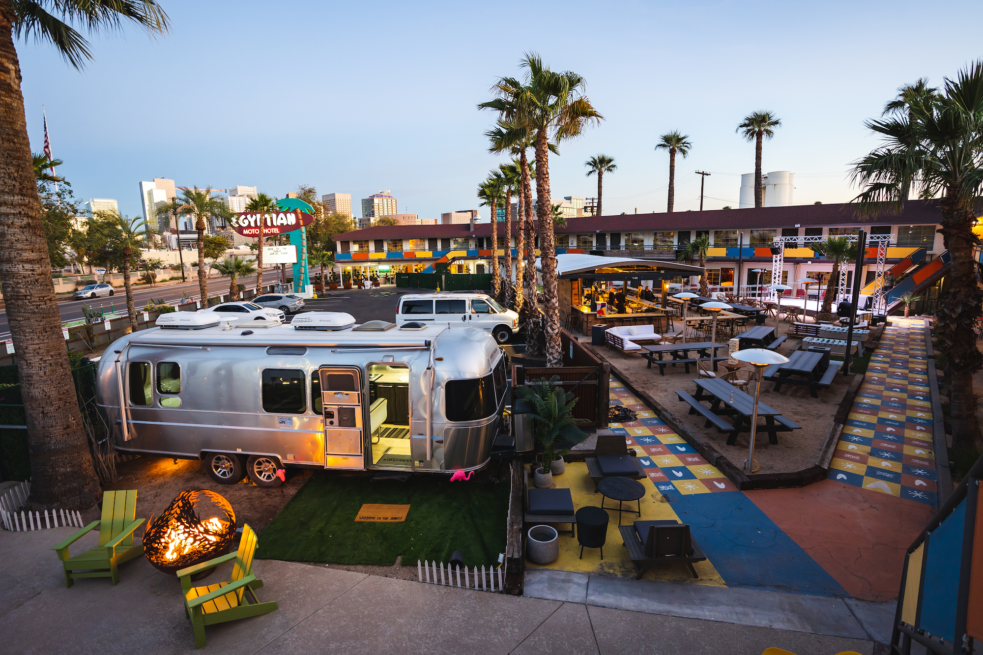 In Phoenix, a former motel transforms into The Egyptian Motor Hotel, a boutique hotel with a midcentury vibe