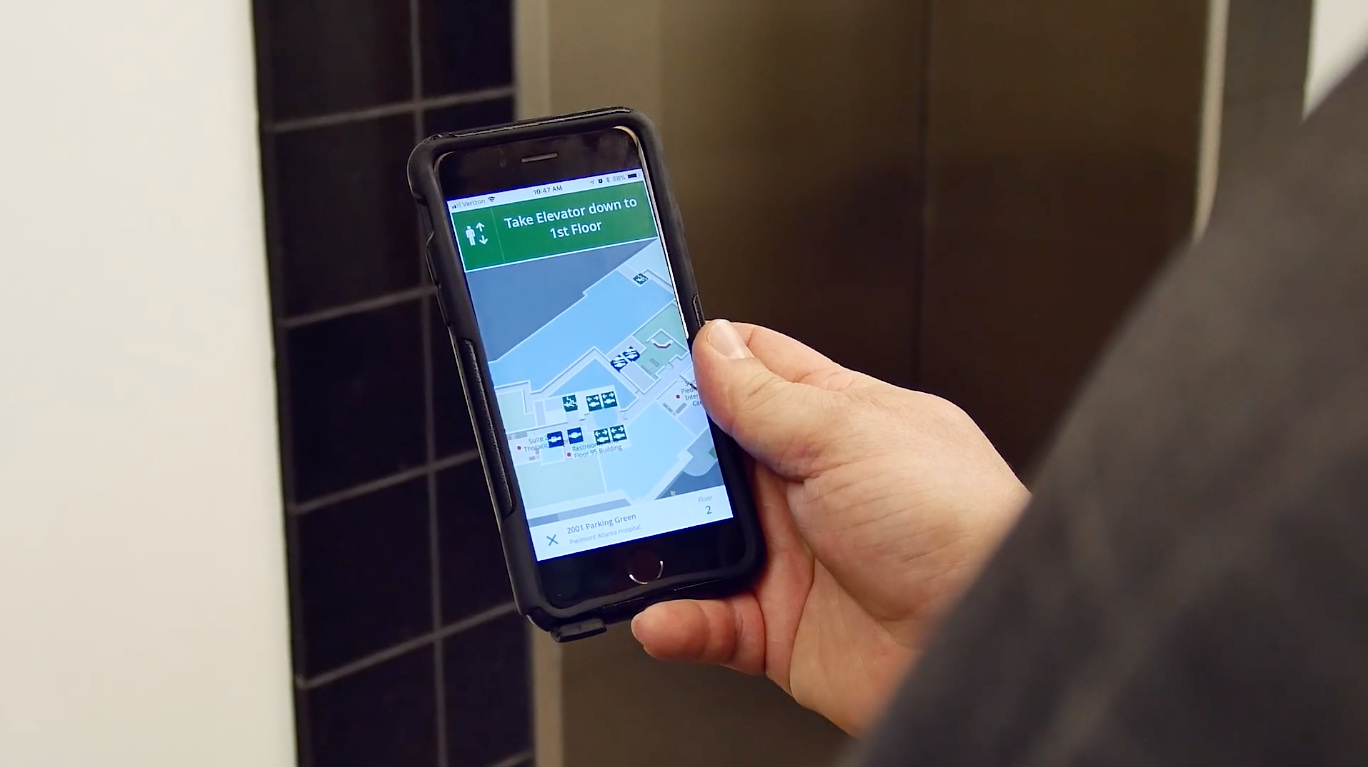 Mobile wayfinding platform helps patients, visitors navigate convoluted health campuses