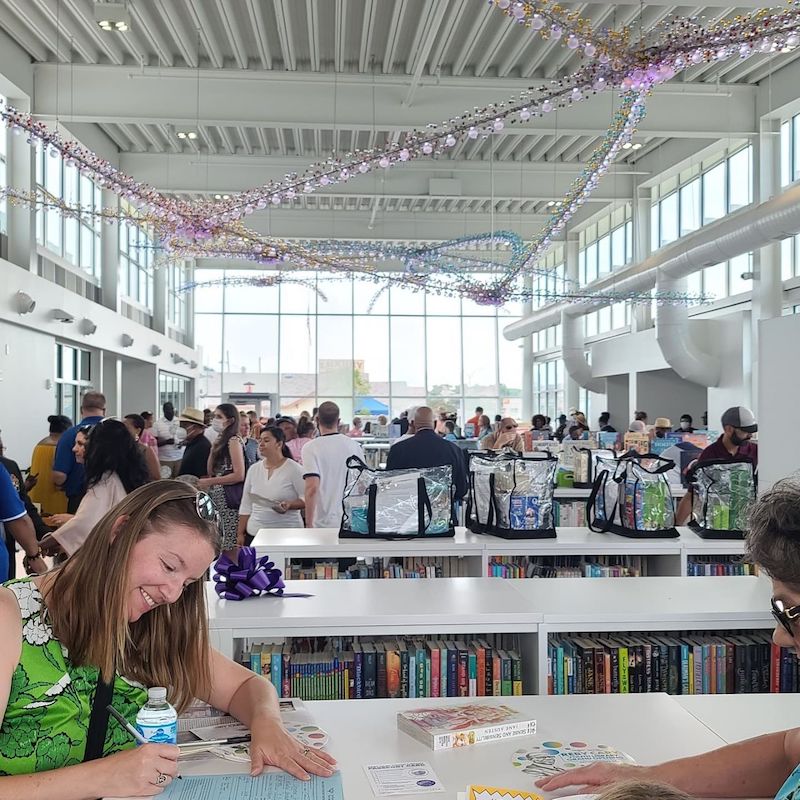 Grand opening of the Reby Cary Youth Library