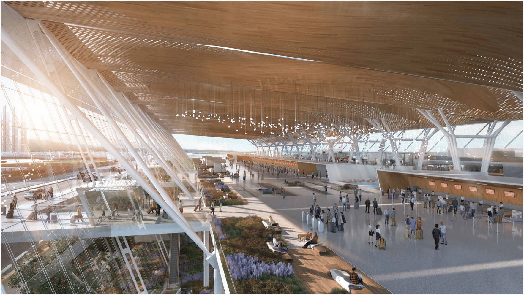 Guadalajara Airport Terminal 2 interior space