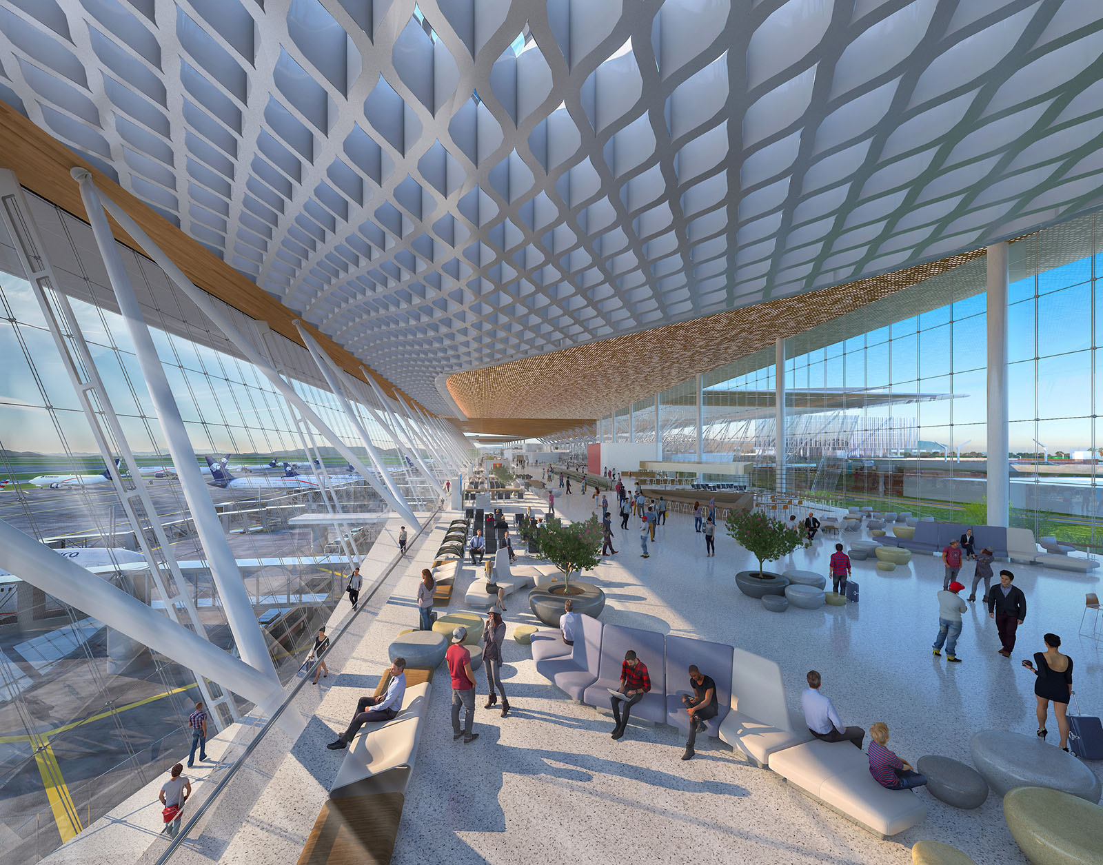 Guadalajara Airport Terminal 2 passenger gates