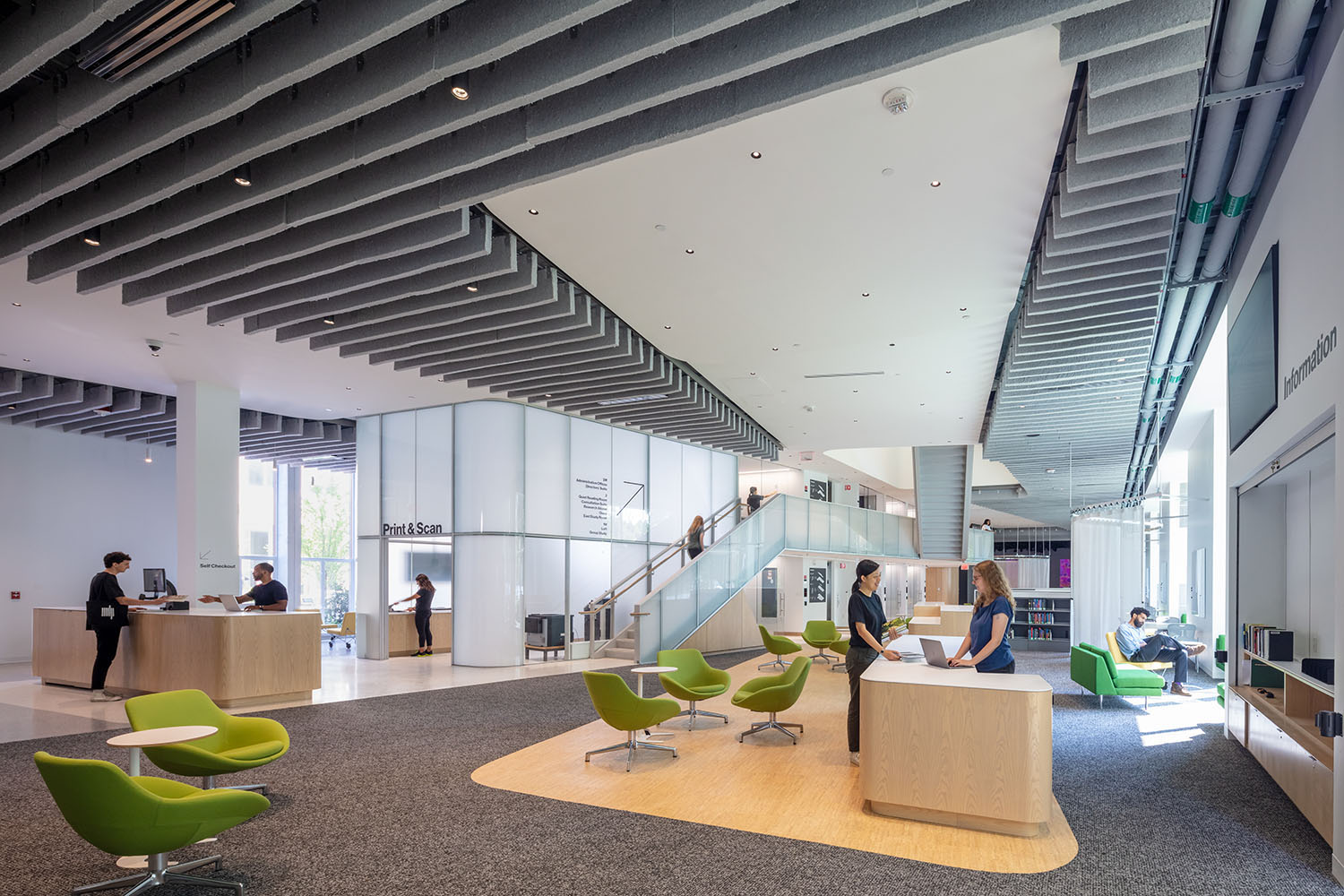 Pictured: MIT's Hayden Memorial Library by Kennedy & Violich Architecture (KVA), which had a consultation by Buro Happold.