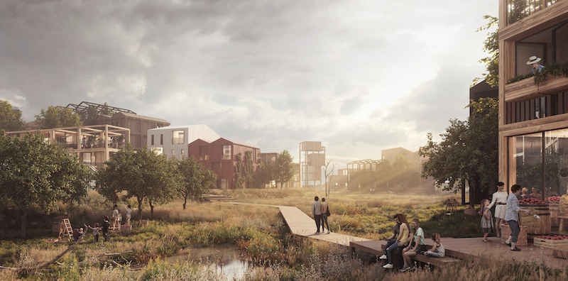 Henning Larsen green corridor