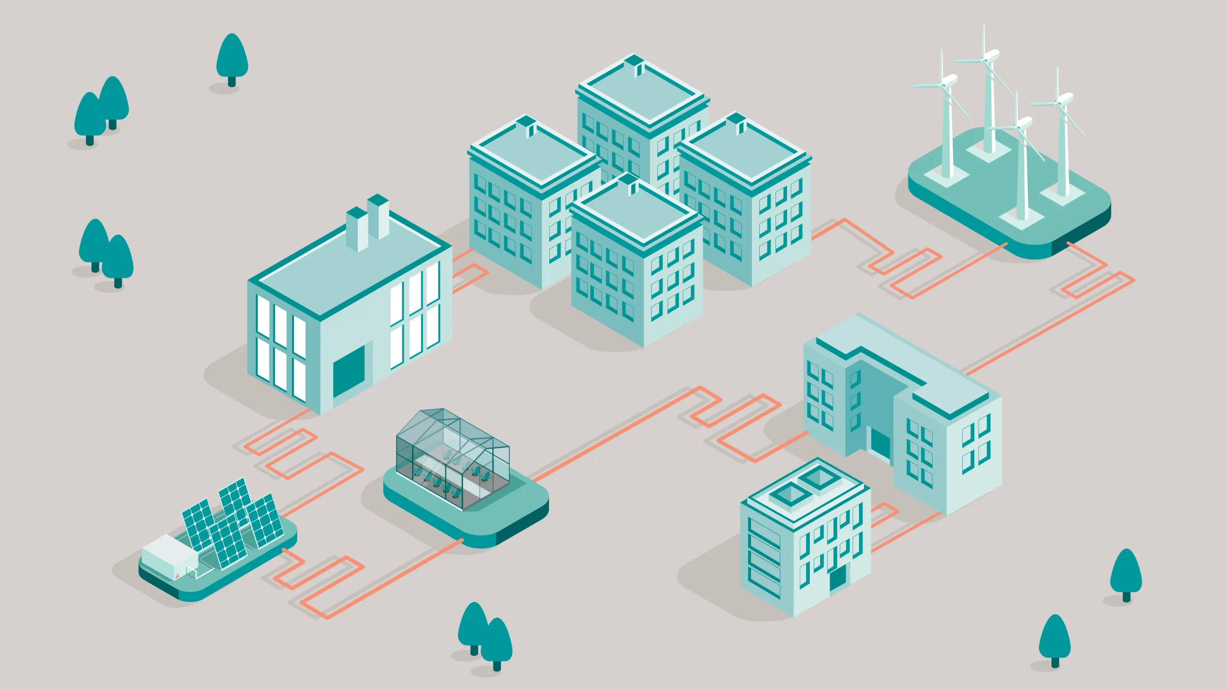 Circular economy 3D graph