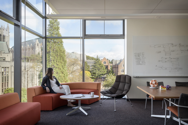 Classroom space in the UW nanoengineering building