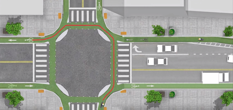 Austin, Salt Lake City, Davis, Calif., and Boston creating first protected intersections in U.S.