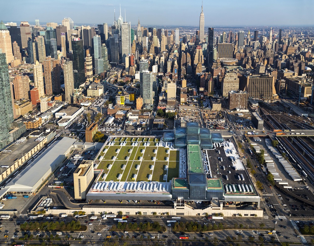 With the renovation, the Javits Center now has the largest green roof in the Nor