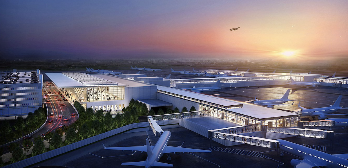 KC International Airport Terminal exterior