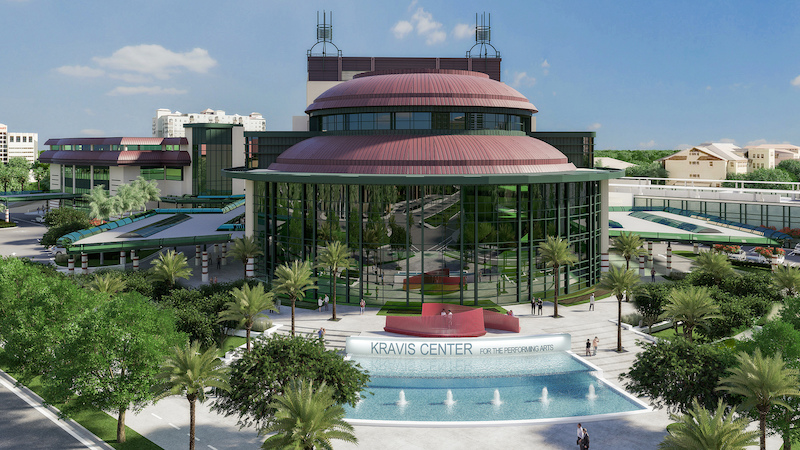 The Kravis Center in West Palm Beach