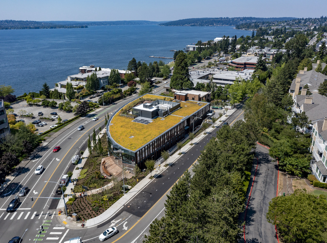 Lakeview Office Building aerial