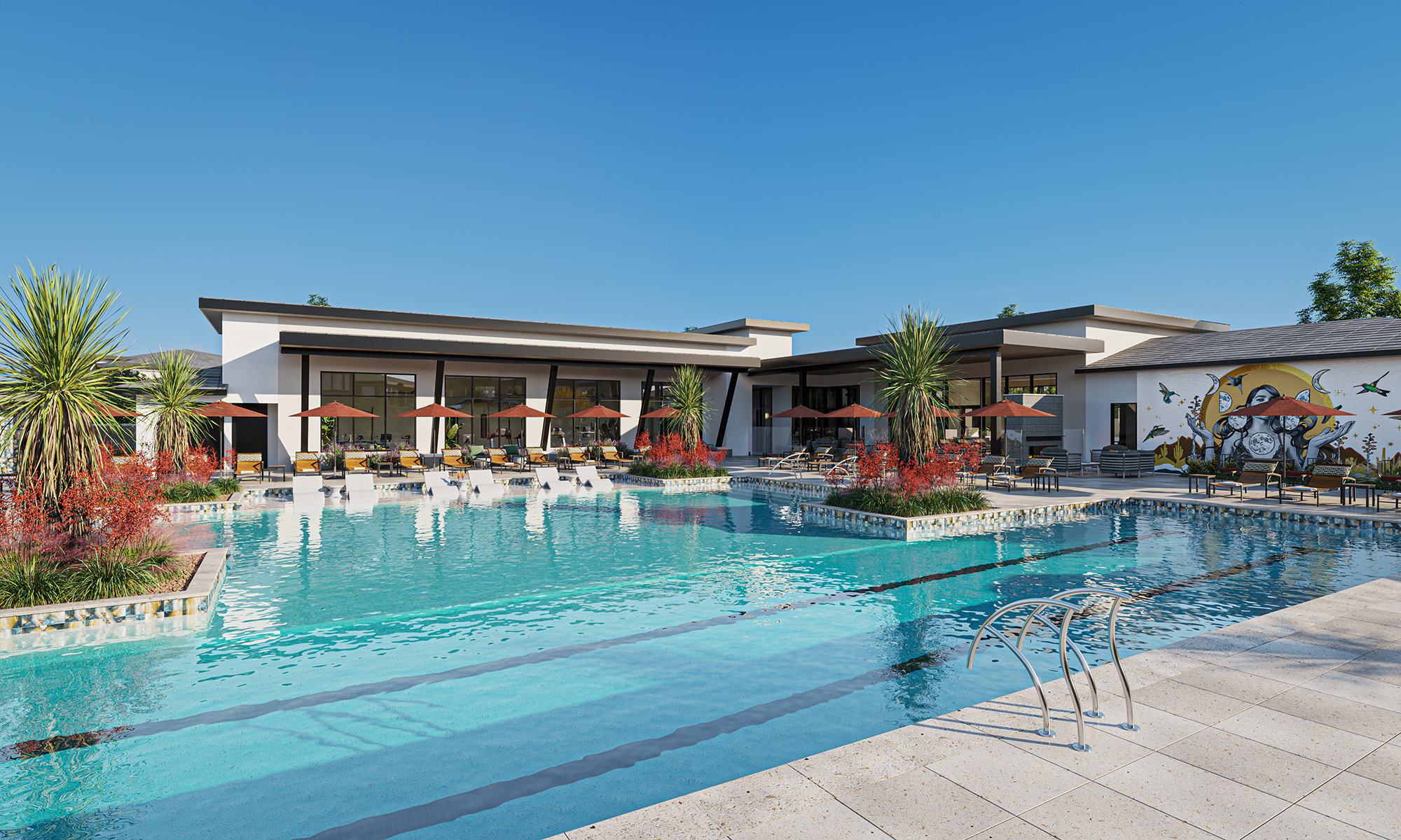 Lap Pool at Solstice Living Apartments in Tucson, Ariz