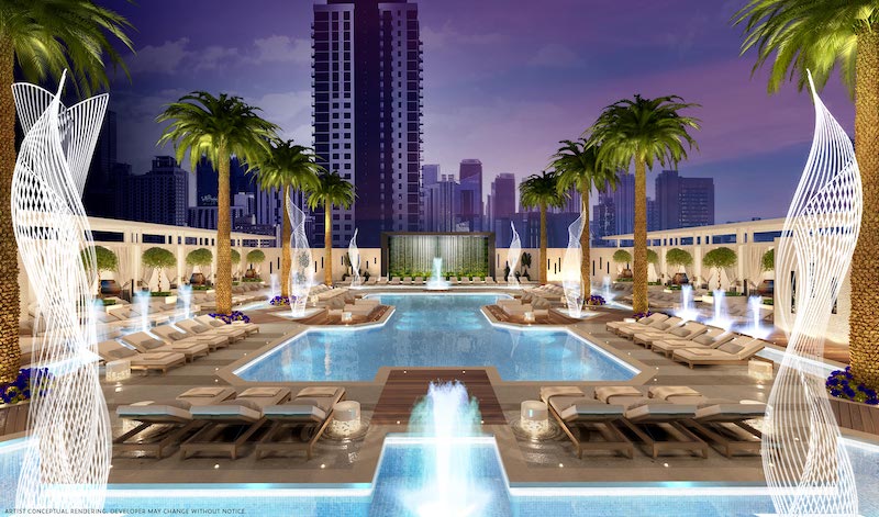 Legacy Tower pool