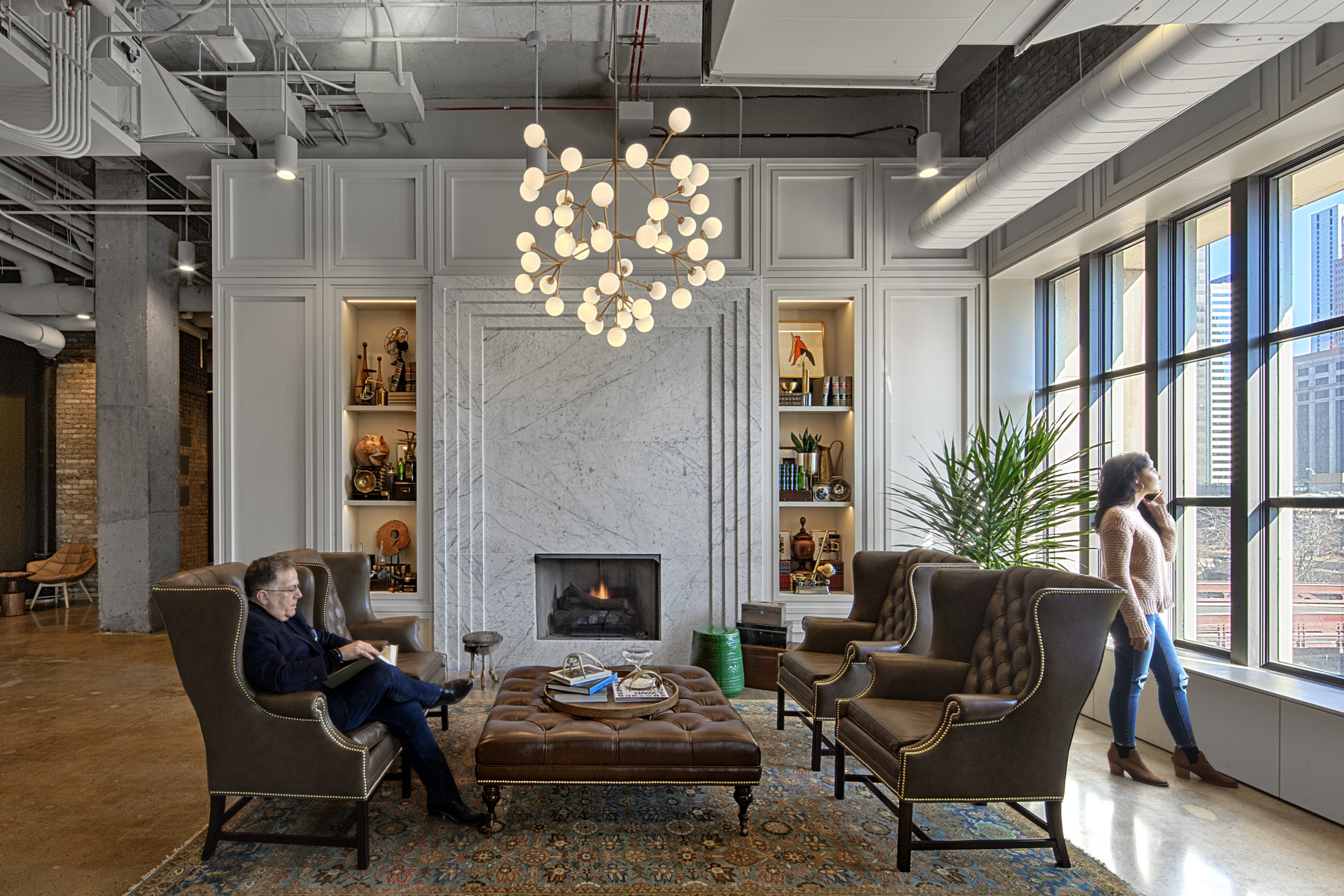 Lounge area, Old Chicago Post Office