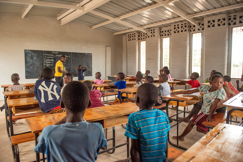 Malawai School interior