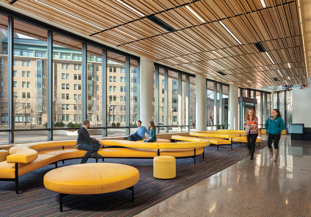 The exterior design of the 21-story, LEED Silver MassArt Tree House was sugges