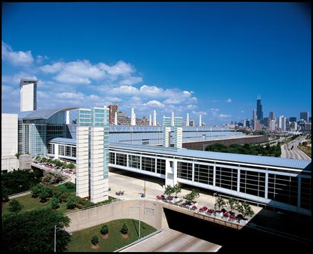 McCormick Place is the biggest convention center in the country, in large part b