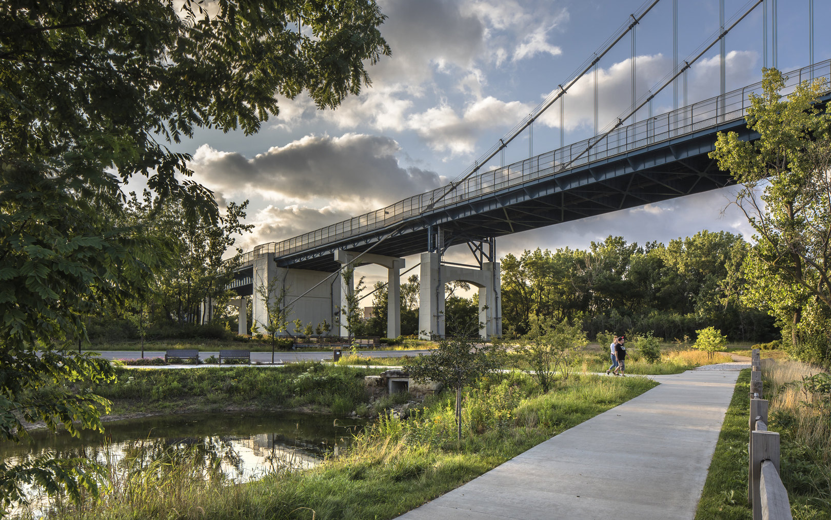 Middlegrounds Metro Park outside