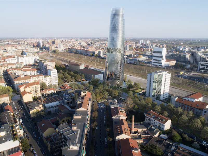 Torre Faro tower by Antonio Citterio Patricia Viel architects