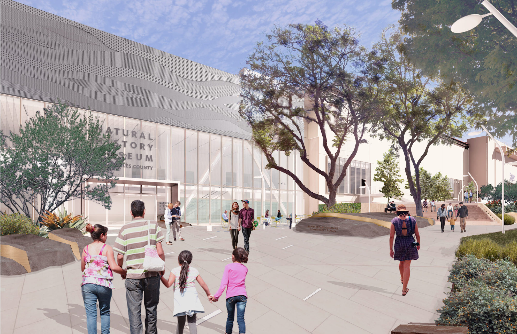 New wing of Natural History Museums of Los Angeles to be a destination and portal