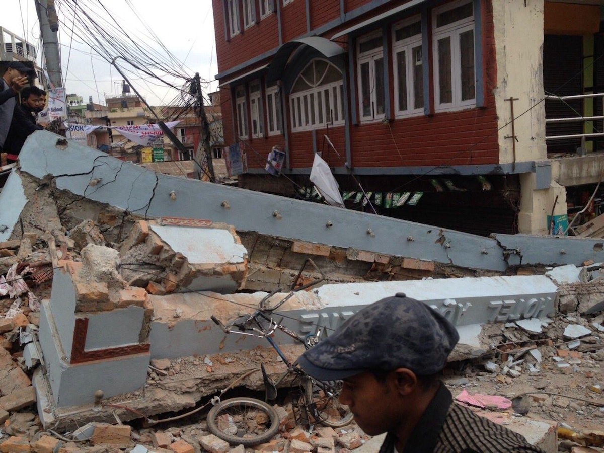 Widespread damage from Nepal earthquake due to poor implementation of building code