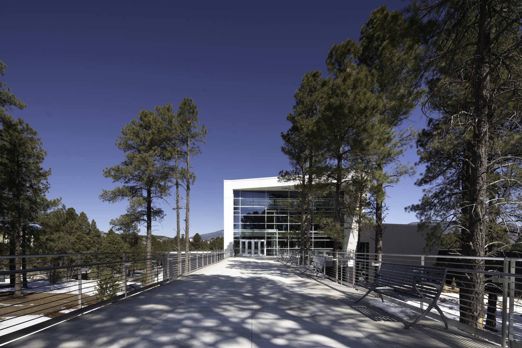 NAU Student Athlete training facility ext 1