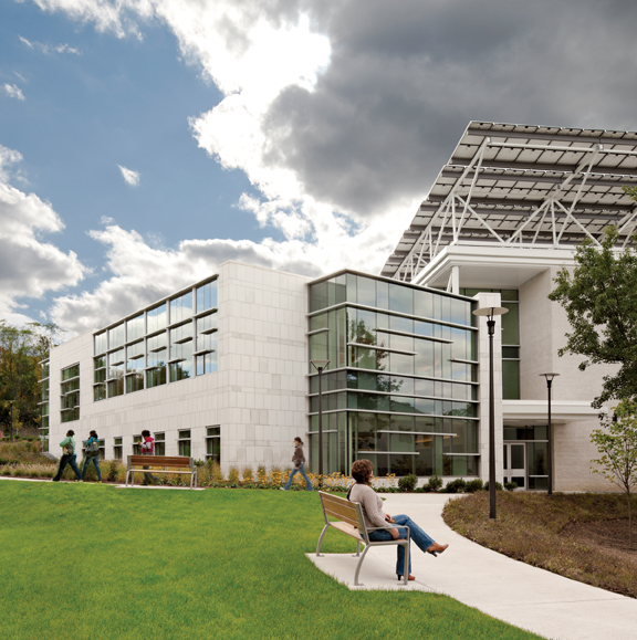 Net-zero energy Health Professions & Student Services Building, North Shore Comm