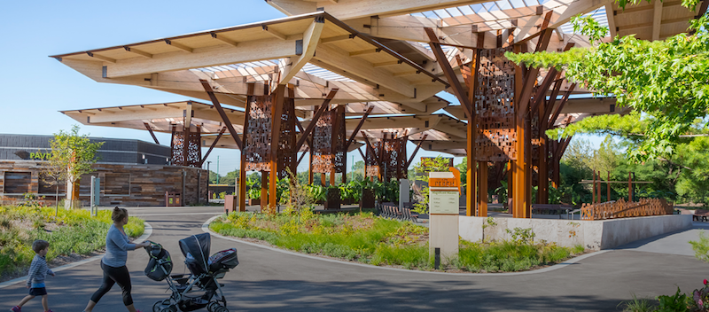 The Bicentennial Pavilion and Promenade