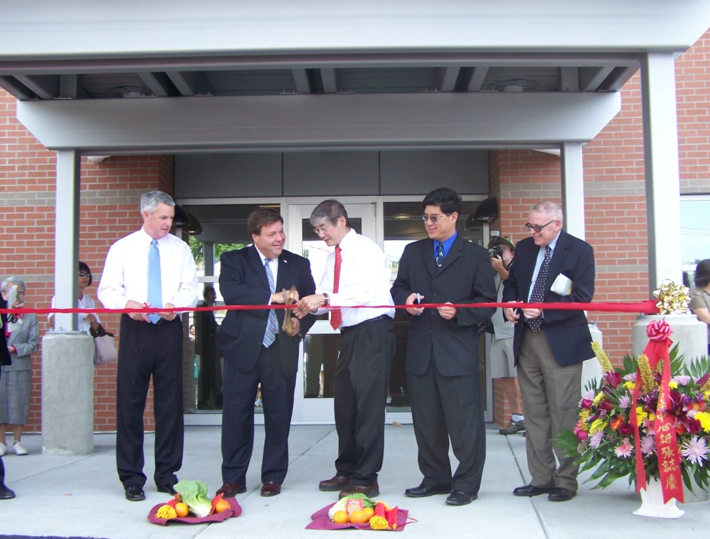 Ribbon Cutting: State Senator John Keenan, Mayor Thomas Koch, Board Member Dr. S