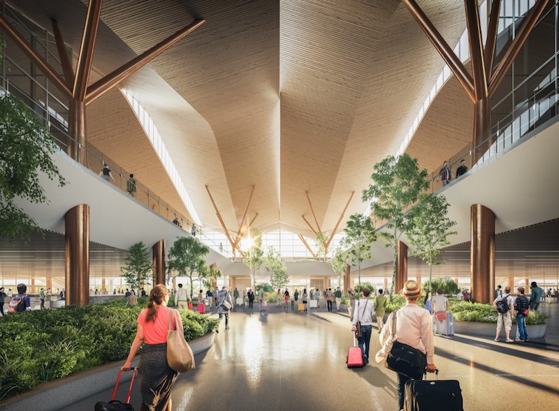 PIttsburgh International Airport interior