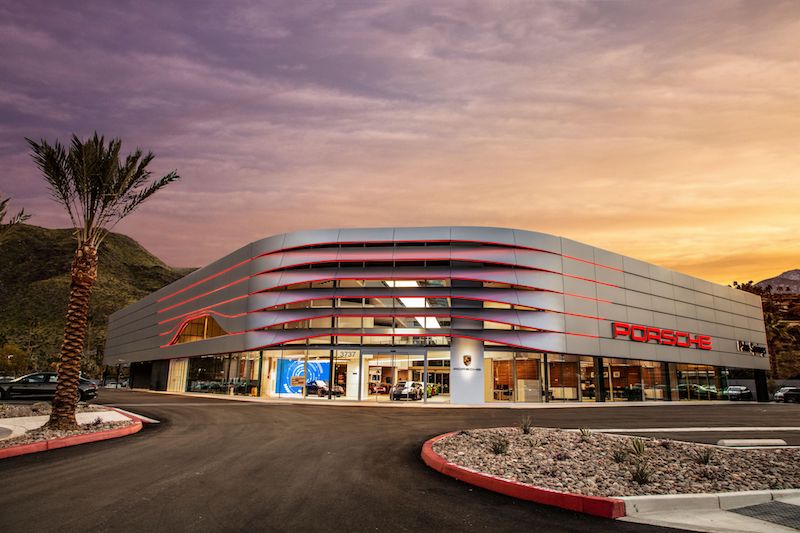 Exterior of Porsche Palm Springs