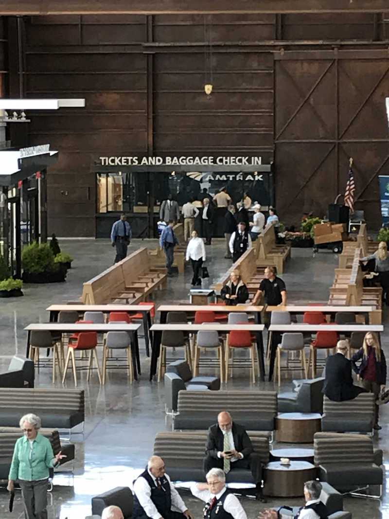 Interior of Raleigh Union Station