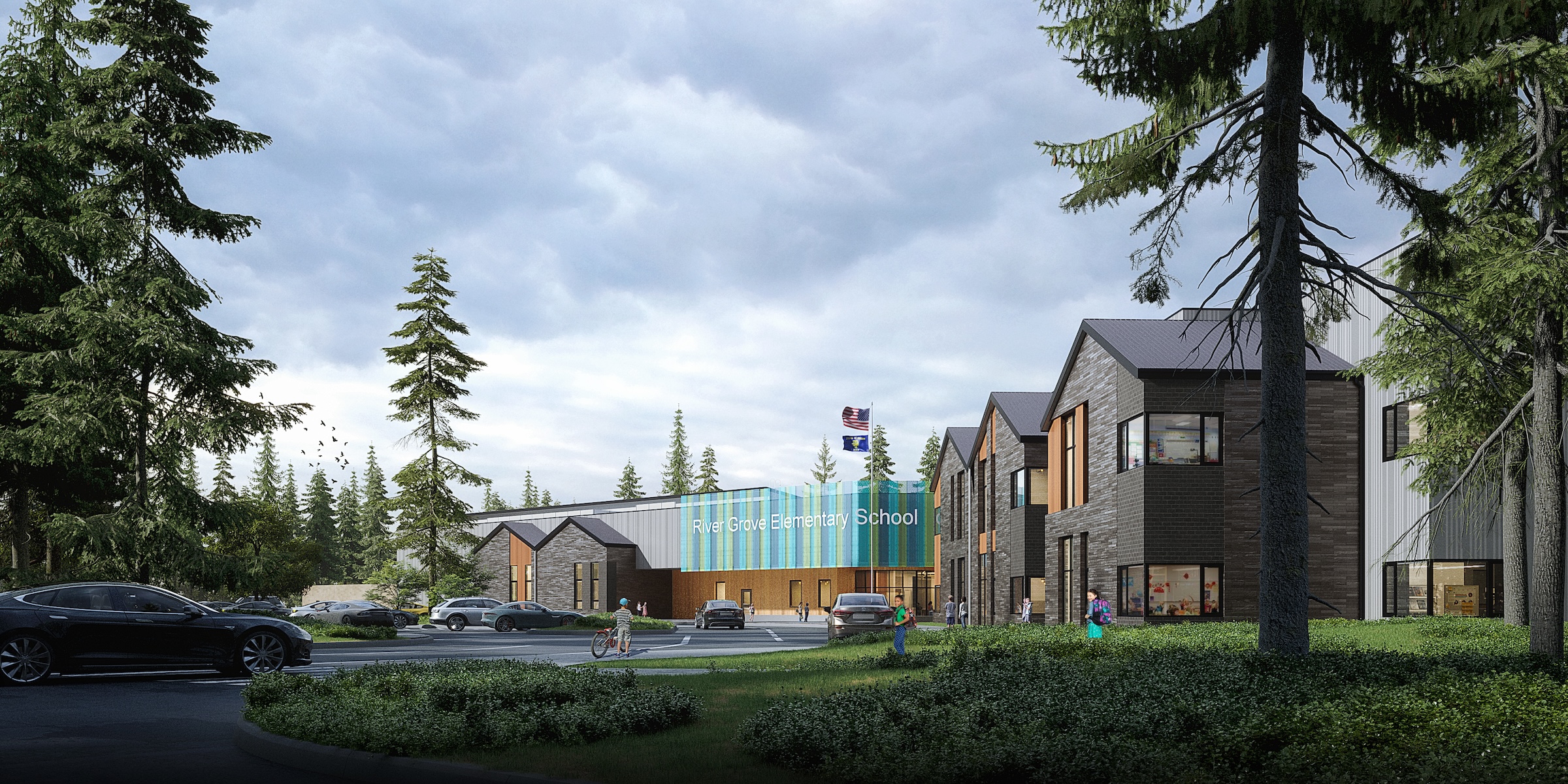 River Grove Elementary School in Oregon Rendering: Arcadis