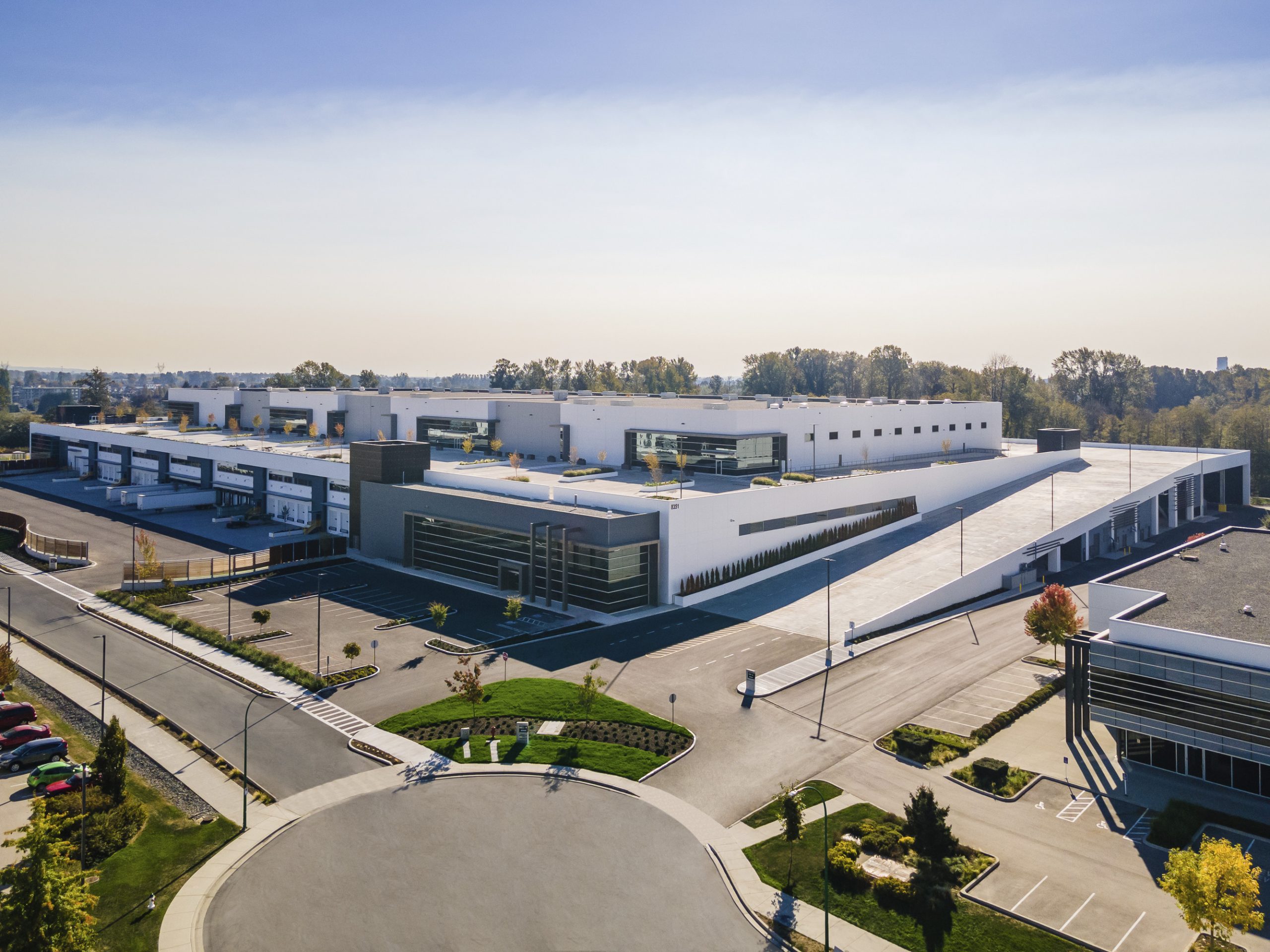 Construction completed on Canada’s first multi-story distribution center Photo: Luke Potter Photography