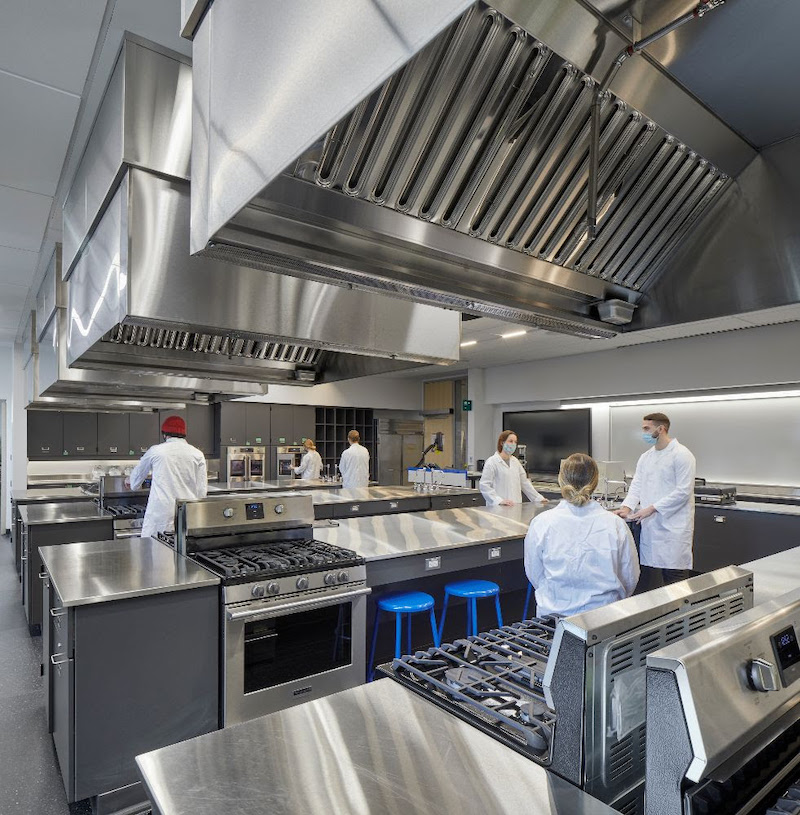 Daphne Cockwell Health Sciences Complex test kitchen