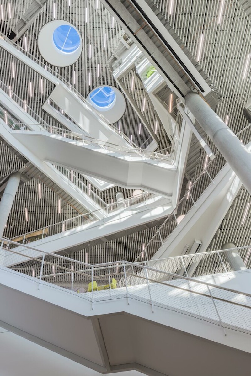 Harvard SEC interior stairs