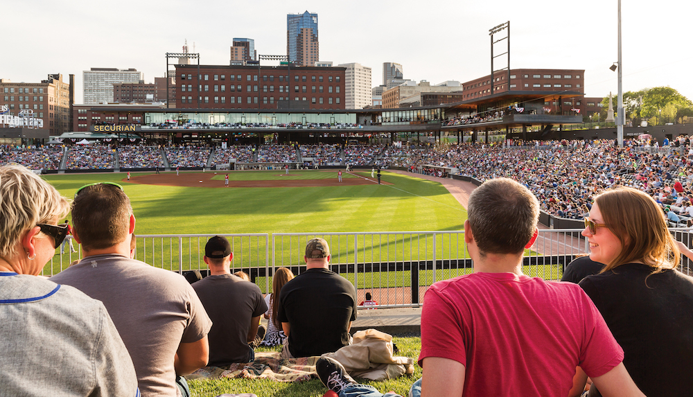 'Greenest ballpark' proves a winner for St. Paul Saints