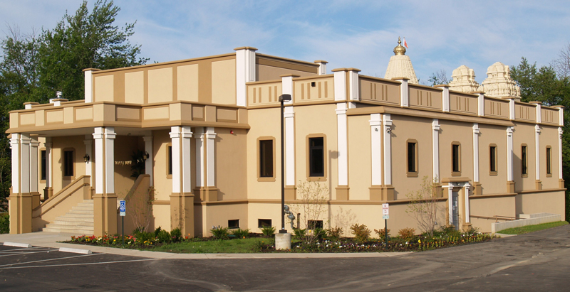 Builder balances construction and religious schedule in temple completion