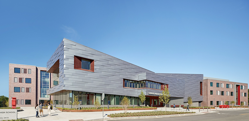 Saugus Middle/High School front facade