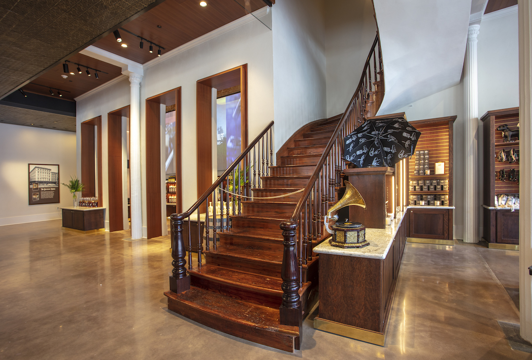 Sazerac House historic stairs - Chad Chenier Photography